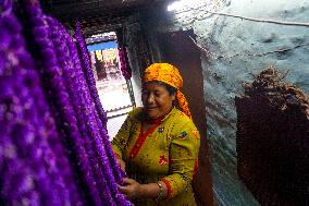 Tihar Preparation in Nepal